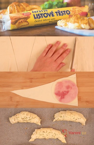 Slané croissanty - fotografie 3