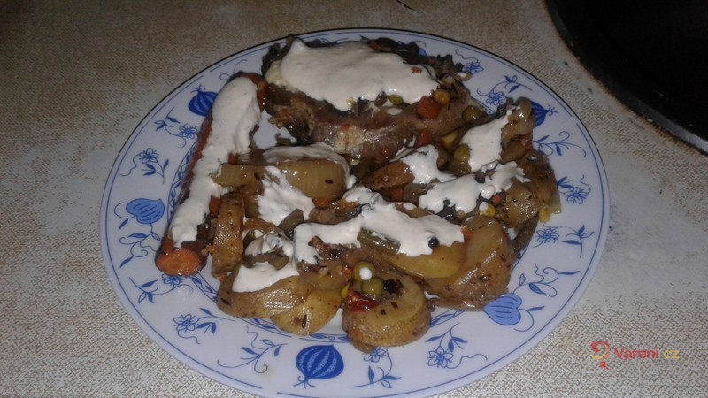 Pečená vepřová krkovička - fotografie 5