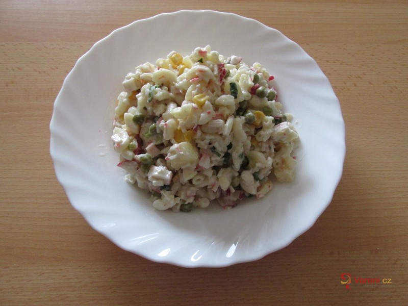 Těstovinový salát ze základní školy - fotografie 3