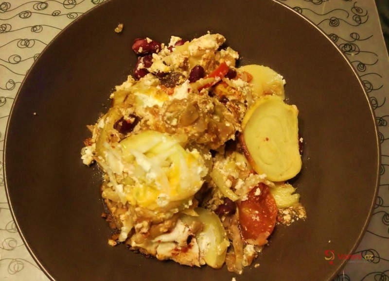 Zapečený bramborový knedlík - fotografie 2