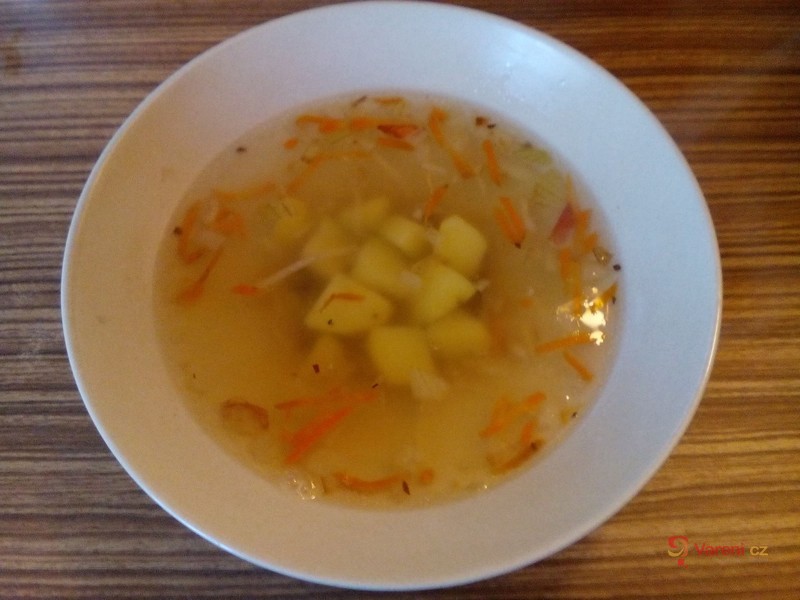 Kmínová polévka se zeleninou - fotografie 3