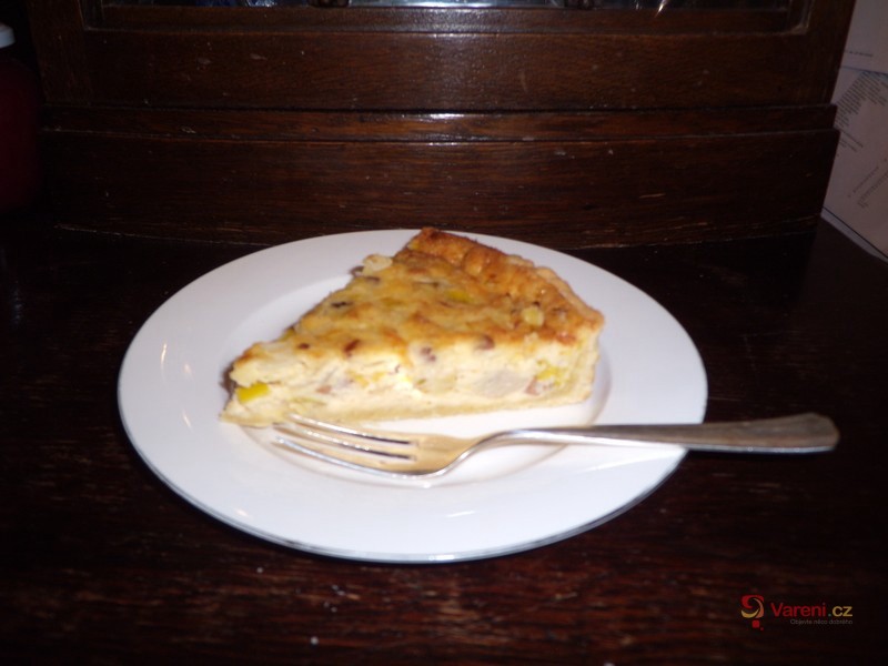 Výtečný pórkový quiche - fotografie 2