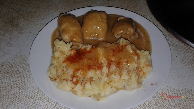 Zapečené kuřecí závitky - fotografie 2