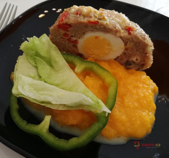 Sekaná z krůtího masa se sýrem - fotografie 3