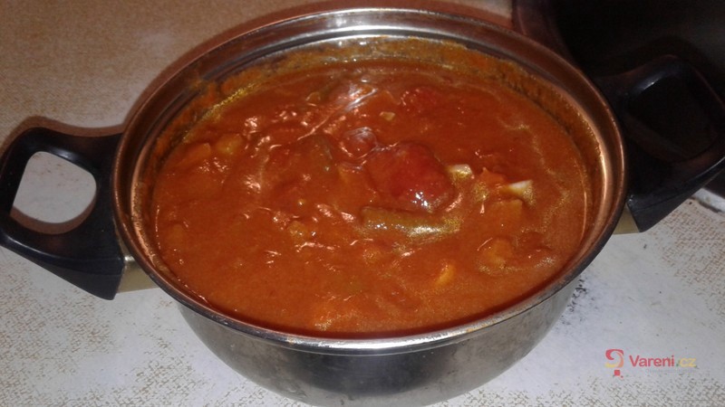 Špagety s rajčatovo - pomerančovou omáčkou - fotografie 2