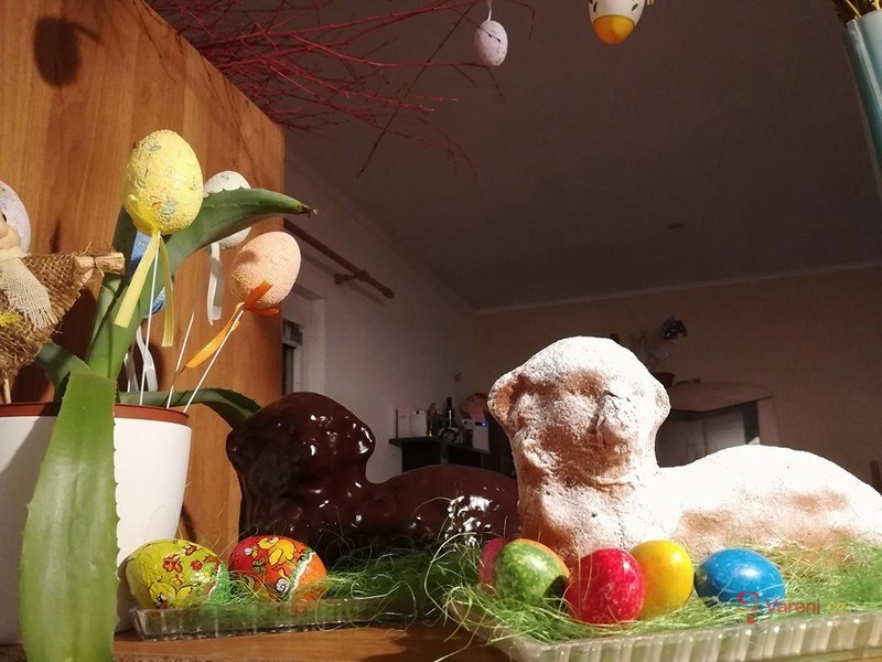 Třený velikonoční beránek - fotografie 2