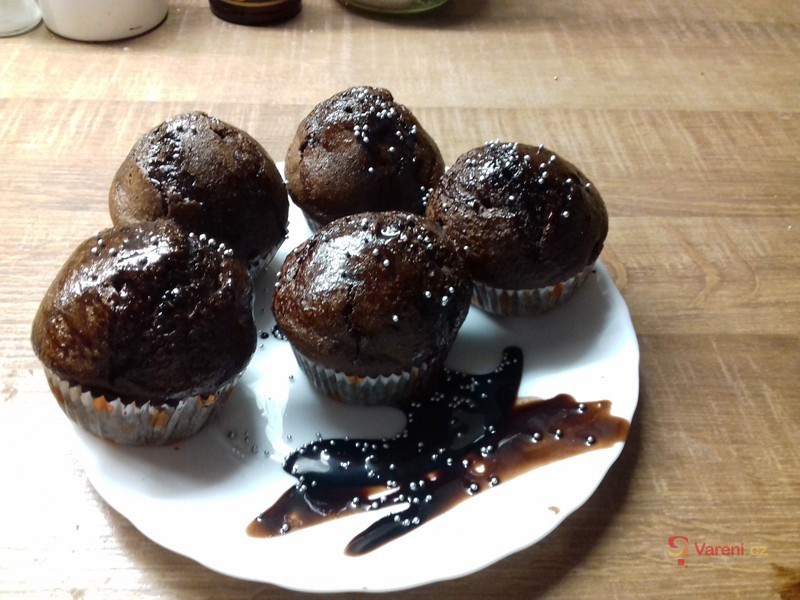 Kakaové cereální muffiny - fotografie 2