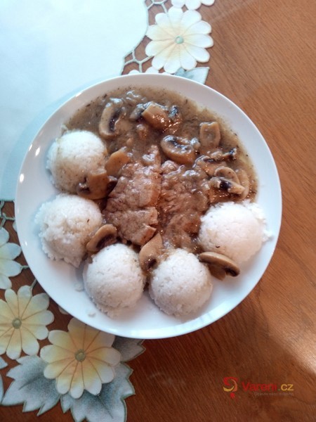 Vepřové na žampionech - fotografie 2