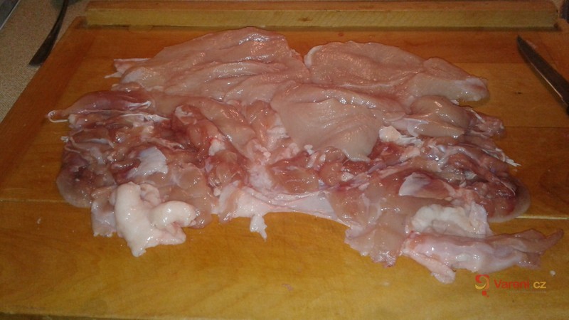 Mleté maso v kuřecí roládě - fotografie 4