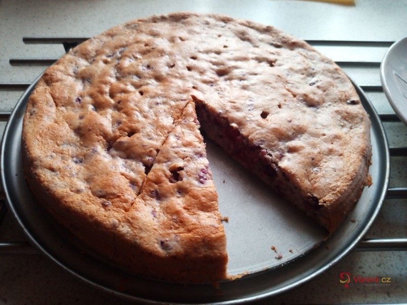 Malinový moučník s jogurtem - fotografie 3