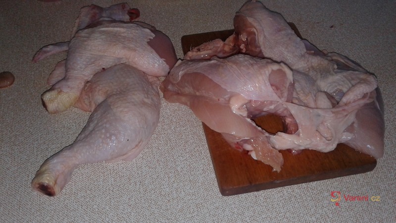 Pečené kuře s nádivkou - fotografie 2