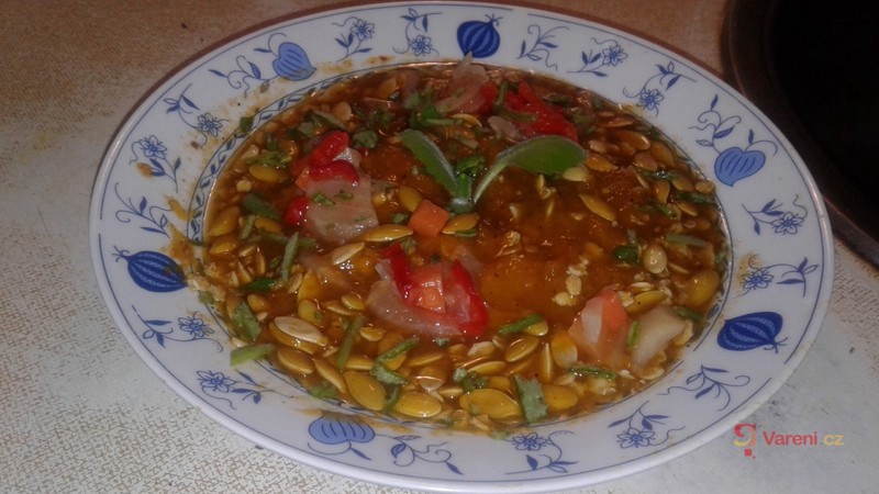 Dýňová polévka s avokádem - fotografie 2