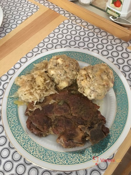 Plátky krkovičky na hořčici - fotografie 3