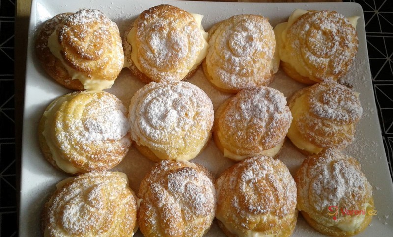 Ptyše z odpalovaného těsta - fotografie 2