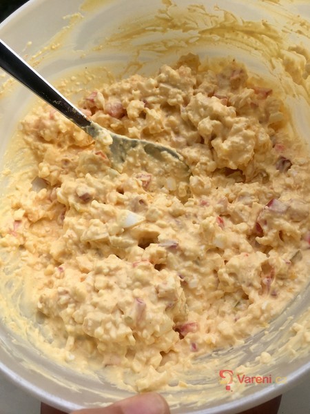 Vajíčková pomazánka - fotografie 2