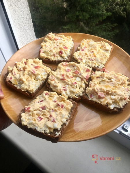 Vajíčková pomazánka - fotografie 3