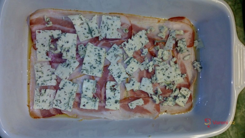 Kuřecí na slanině a nivě - fotografie 2