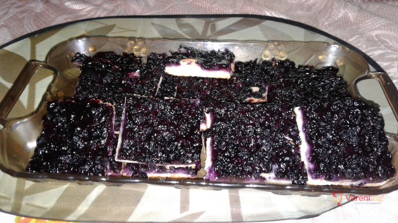 Borůvkový koláč - fotografie 2