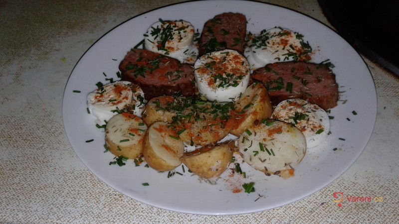 Sekaná z krůtího masa se sýrem - fotografie 2