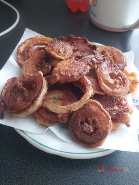 Cibulové kroužky v těstíčku - fotografie 2
