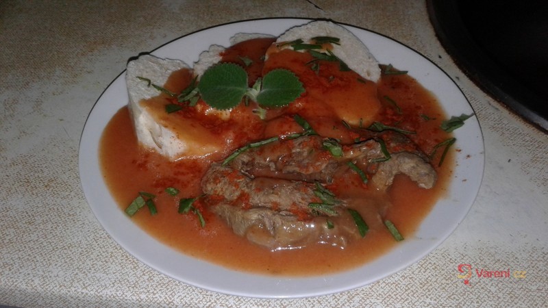 Rajská omáčka z hovězího masa - fotografie 4