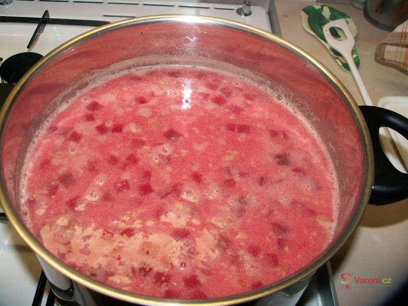 Fazolový boršč - fotografie 5