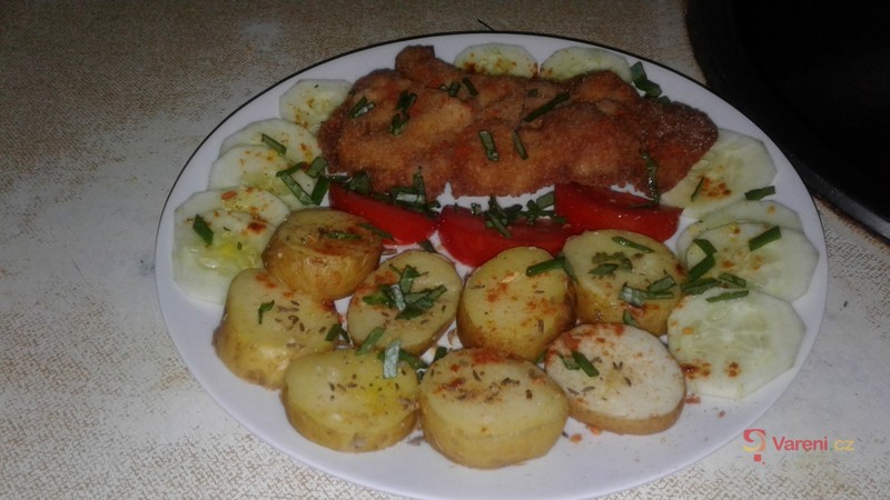 Vepřové řízečky s bylinkami - fotografie 3