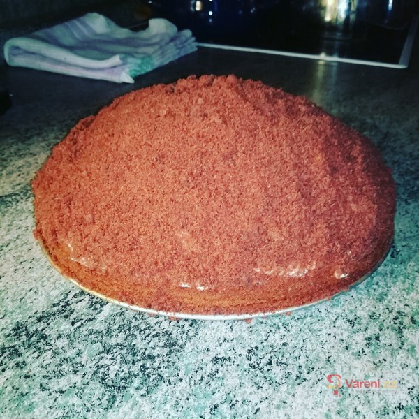 Domácí krtkův dort - fotografie 5