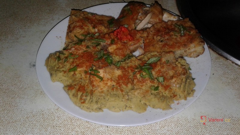 Králík na česneku se zeleninou - fotografie 3