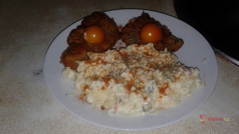 Zapečené smažené vepřové řízky - fotografie 3