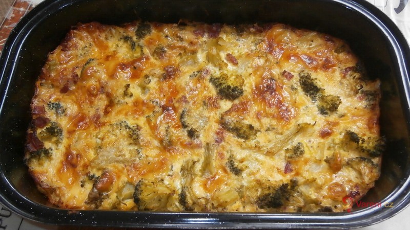 Výborná zapečená brokolice se sýrem - fotografie 2