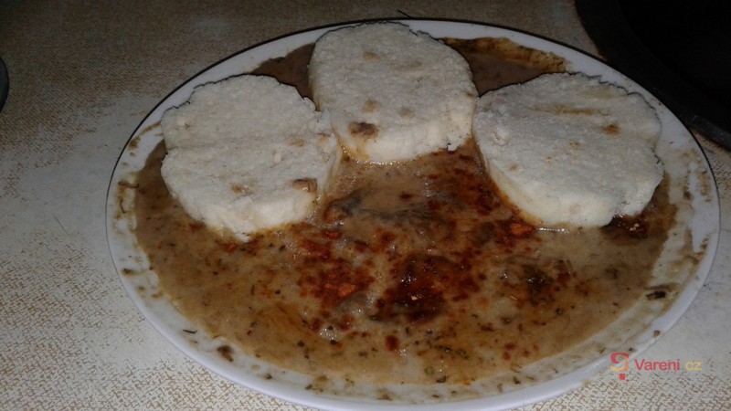 Chutná houbová omáčka - fotografie 3