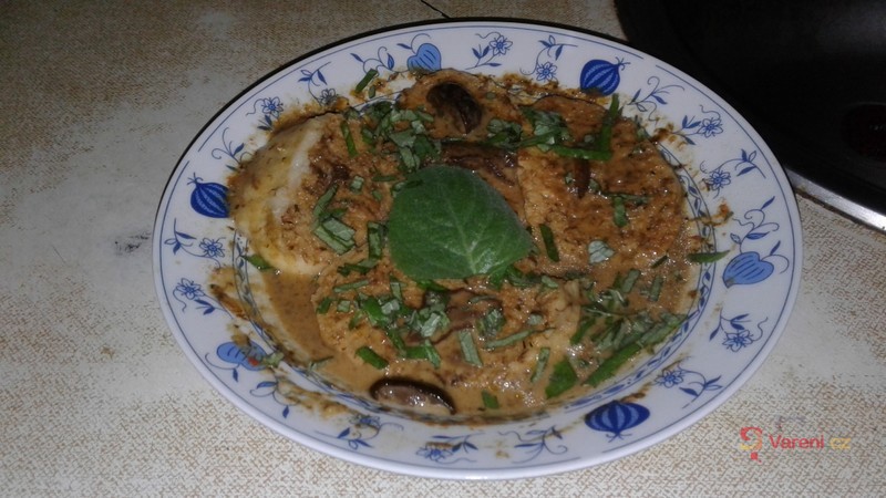 Chutná houbová omáčka - fotografie 2