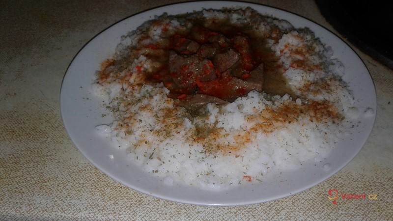 Vepřová játra na cibulce - fotografie 2