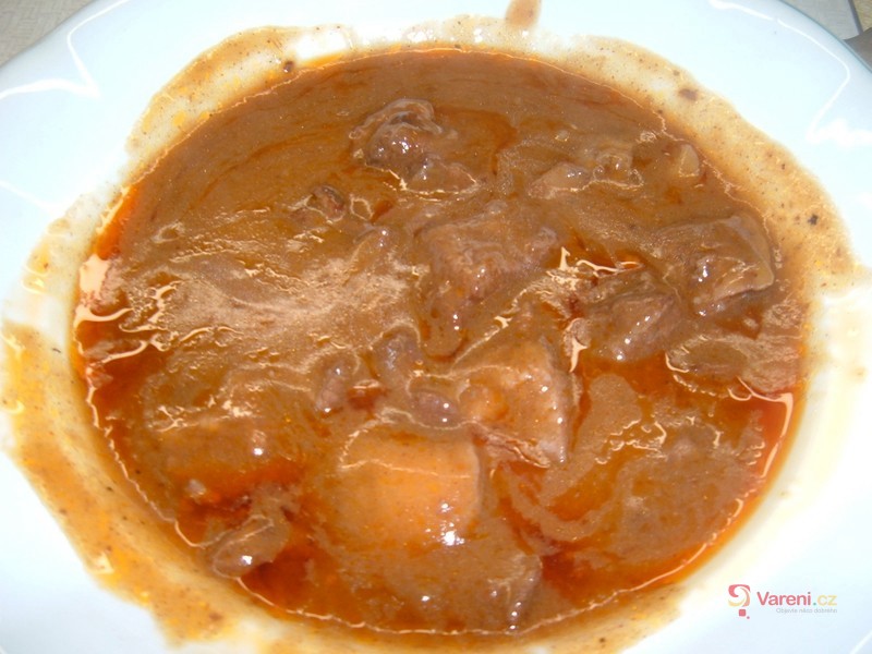 Guláš z divočáka - fotografie 3