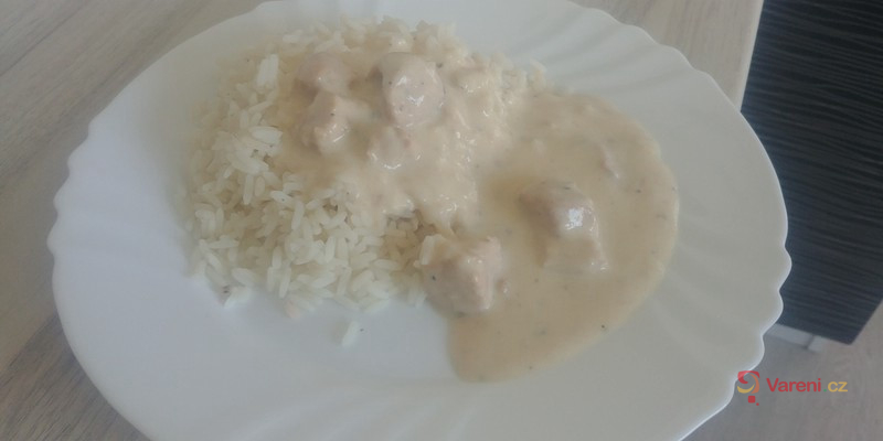 Kuřecí se smetanovou omáčkou - fotografie 2