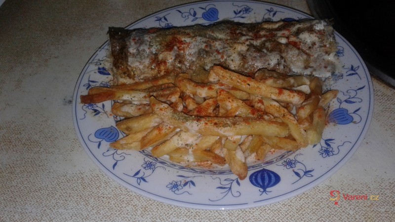 Grilovaný mořský pstruh - fotografie 5