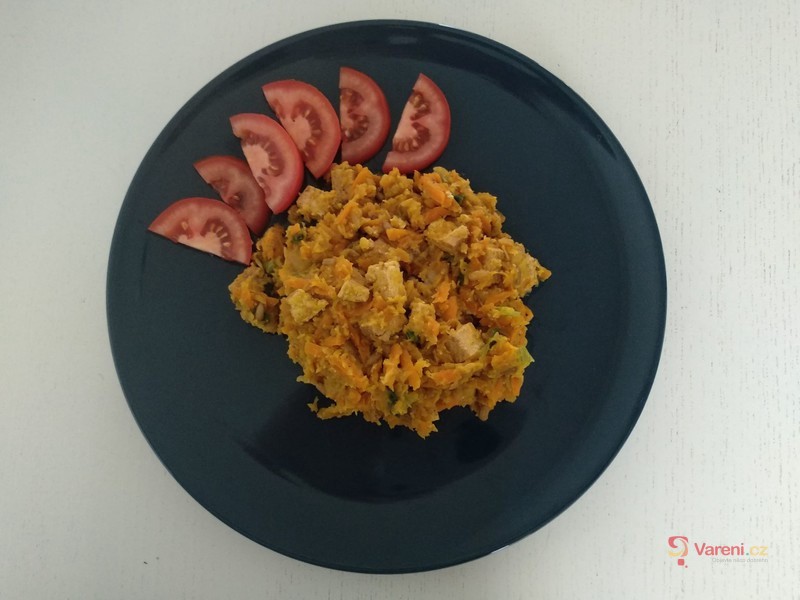 Tofu s červenou čočkou - fotografie 2