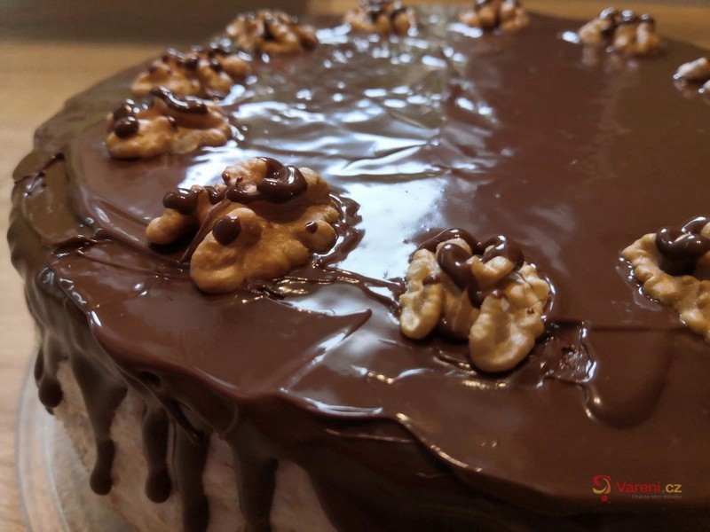 Ořechový medový dort - fotografie 2
