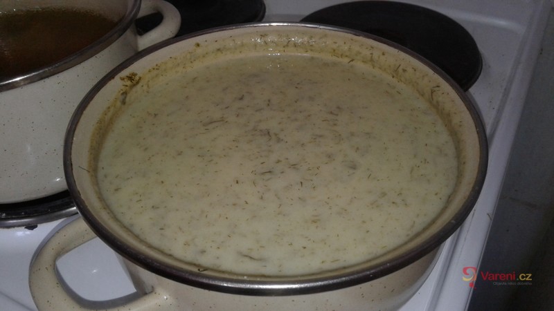Koprová omáčka s vajíčkem - fotografie 3