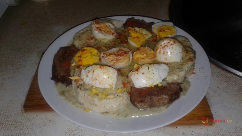 Koprová omáčka s vajíčkem - fotografie 4