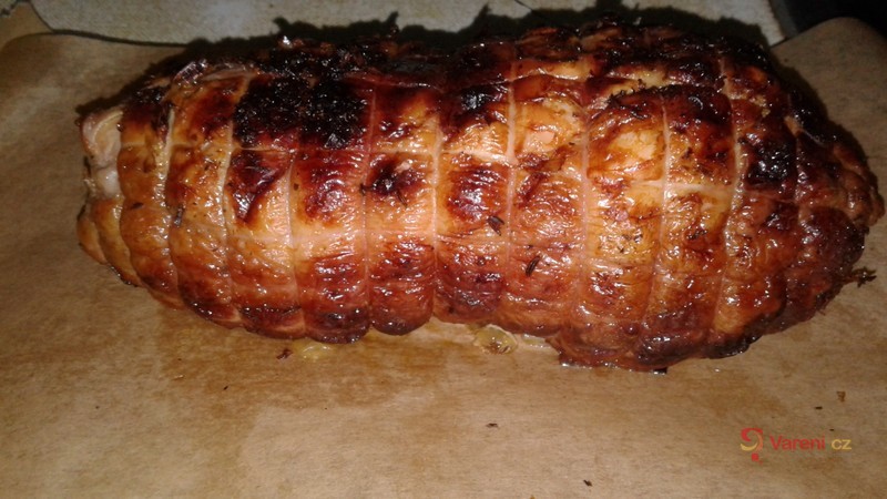 Krůtí roláda se slaninou - fotografie 3
