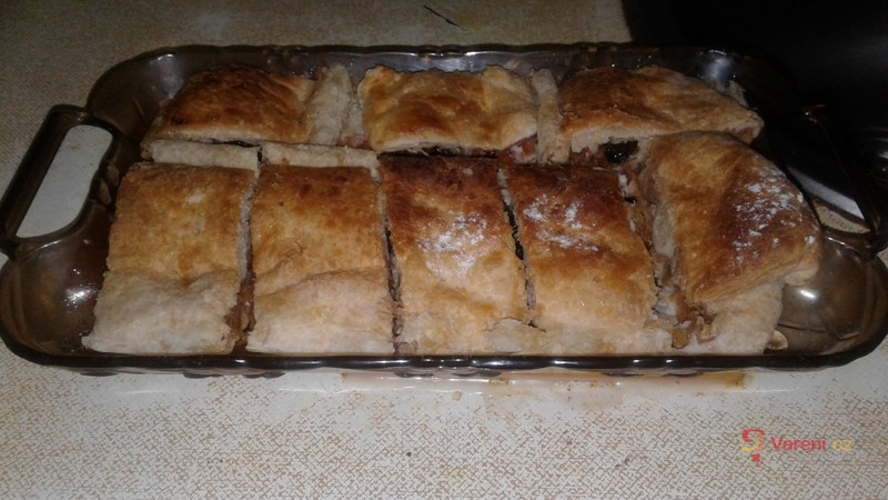 Listový jablkový závin - fotografie 2