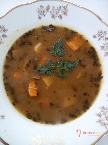 Houbová bramborová polévka - fotografie 2