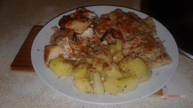 Kuře na zelenině s provensálským kořením - fotografie 2