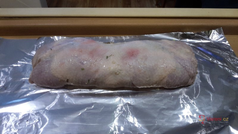 Pečená kuřecí roláda - fotografie 5