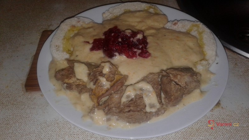 Svíčková na smetaně od maminky - fotografie 3