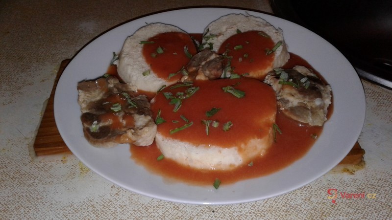 Rajská omáčka s masem i bez masa - fotografie 2