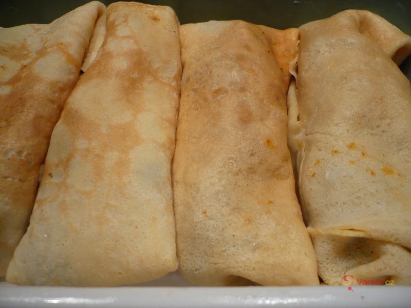 Zapékané masové palačinky - fotografie 2