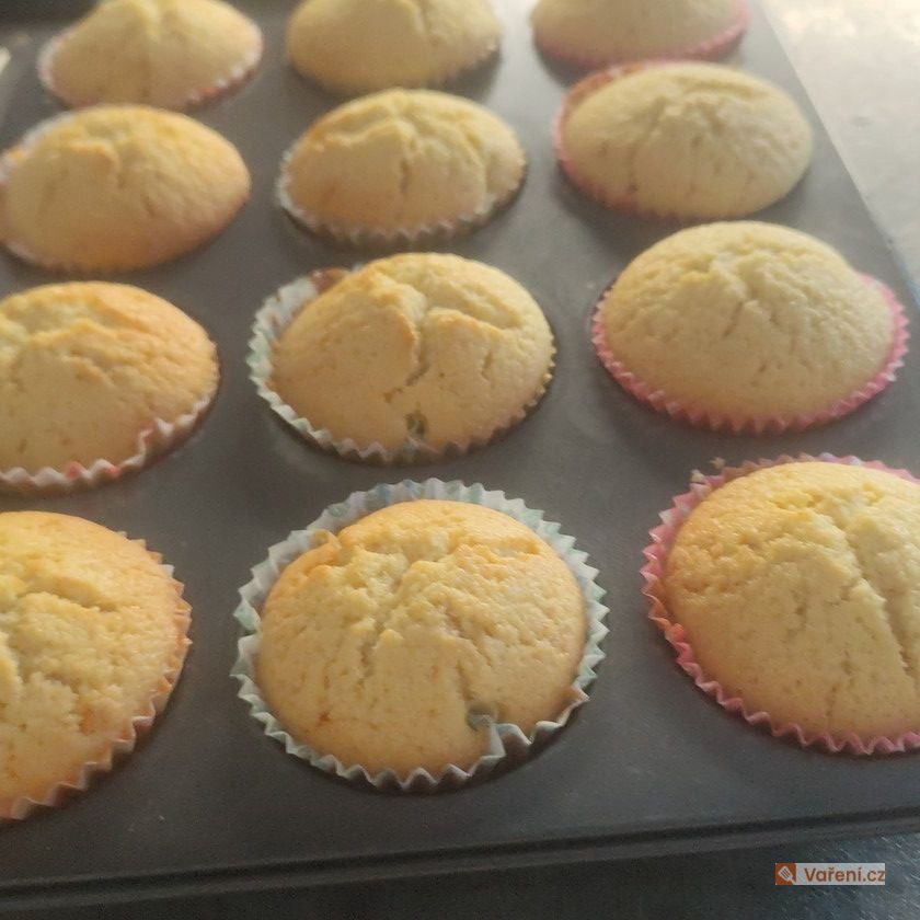 Citrónové muffiny - fotografie 2